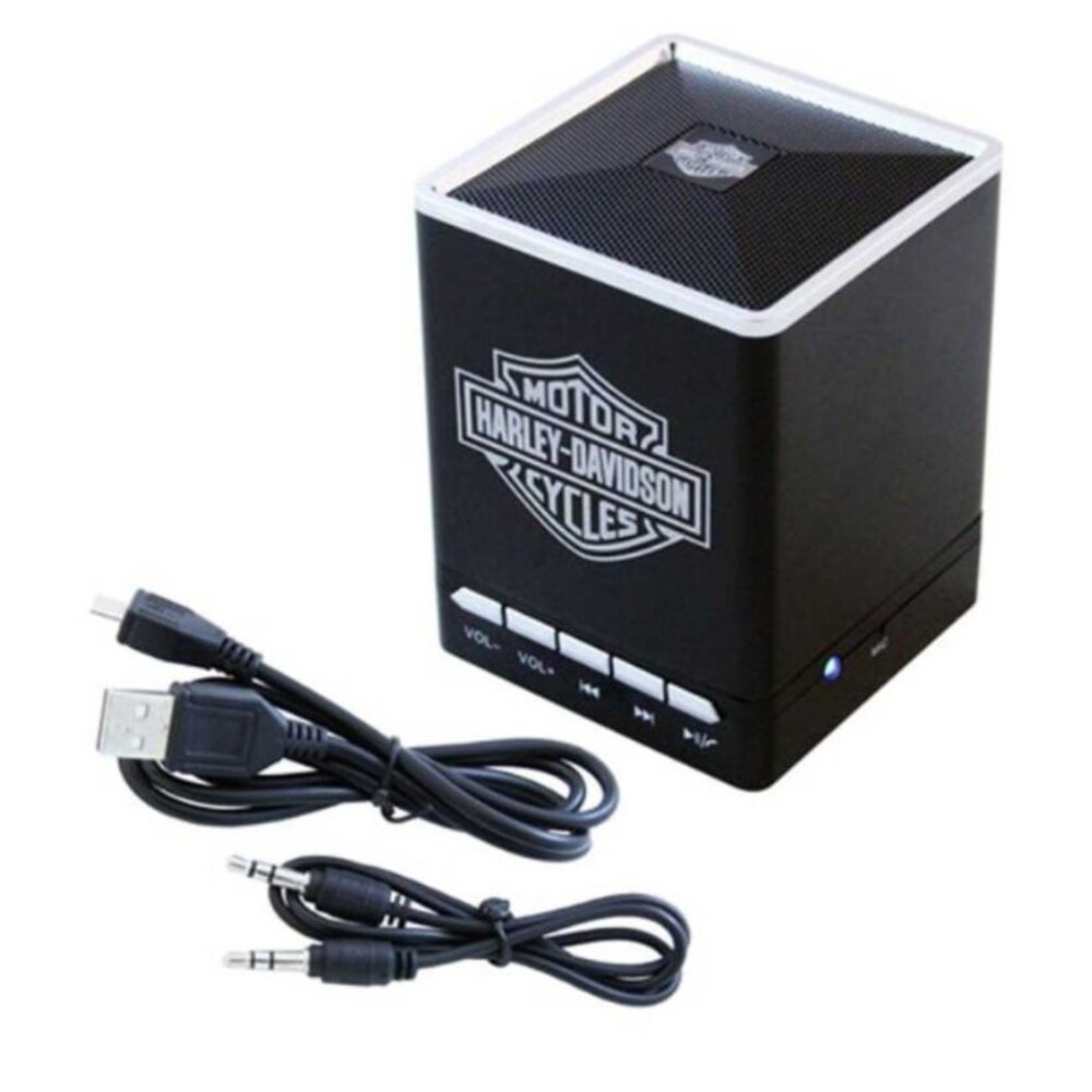 Harley-Davidson Bar & Shield Portable Bluetooth Speaker w/ Speakerphone 6861